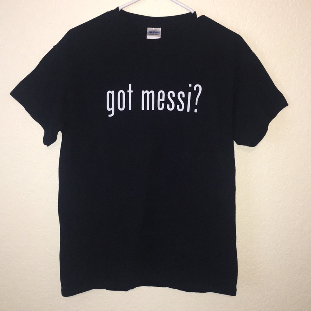 Rare “Got Messi?” Men’s Medium.